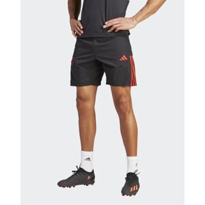 adidas Manchester United Pantaloncini Shorts Nero con TASCHE a ZIP 2023 24