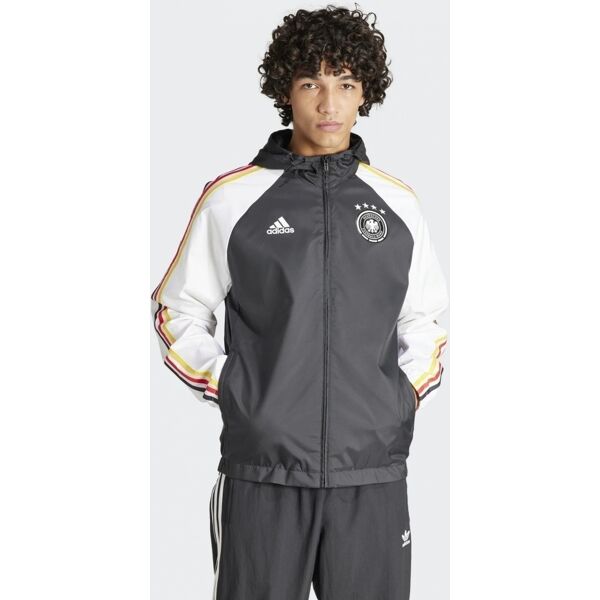 adidas germania dfb giacca anti vento uomo nero euro 2024 windbreaker