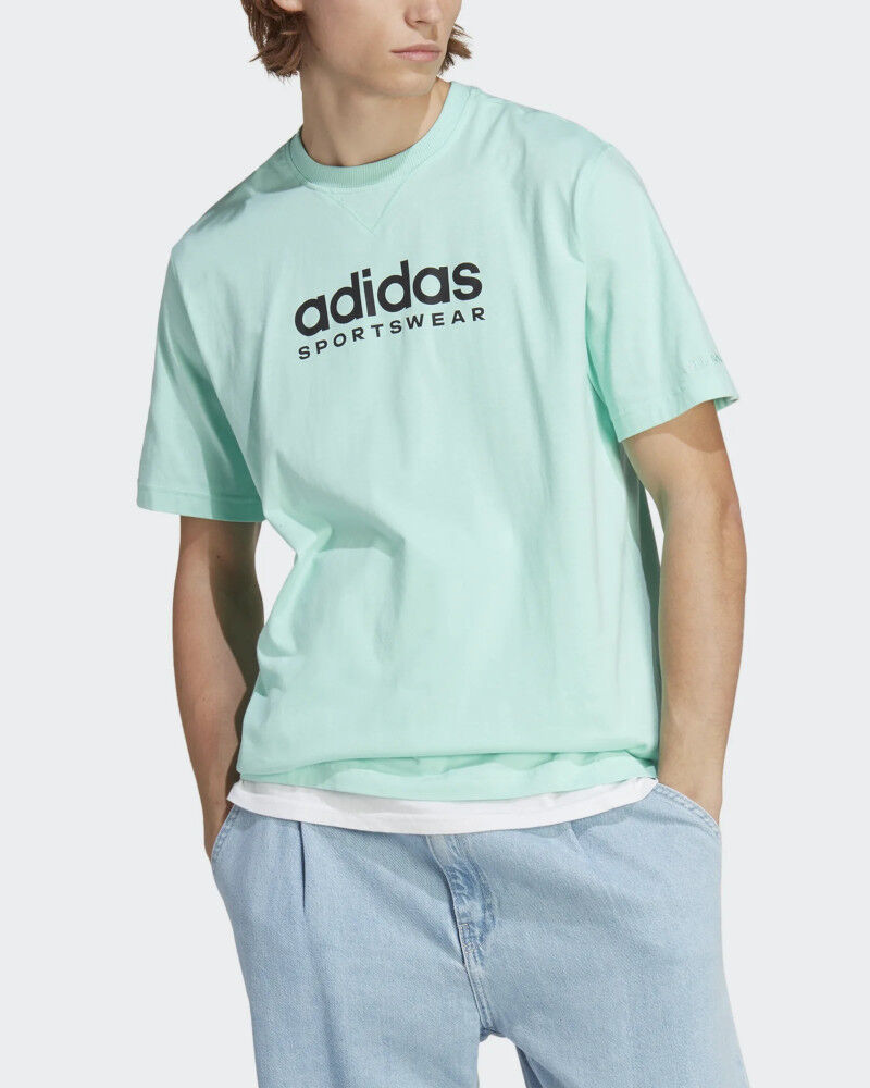 adidas T-shirt maglia maglietta UOMO Verde All SZN Graphic Cotone jersey