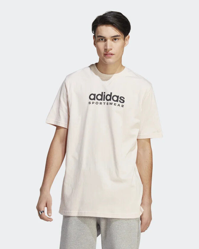 adidas T-Shirt maglia maglietta UOMO Bianco All SZN Graphic Cotone