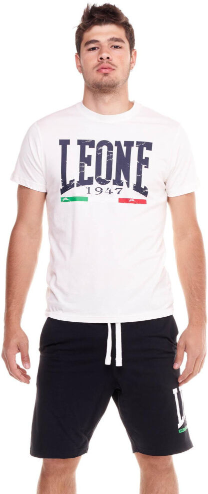 Leone1947 Completo Tempo Libero UOMO Leone 1947 Bianco Cotone Vintage Logo