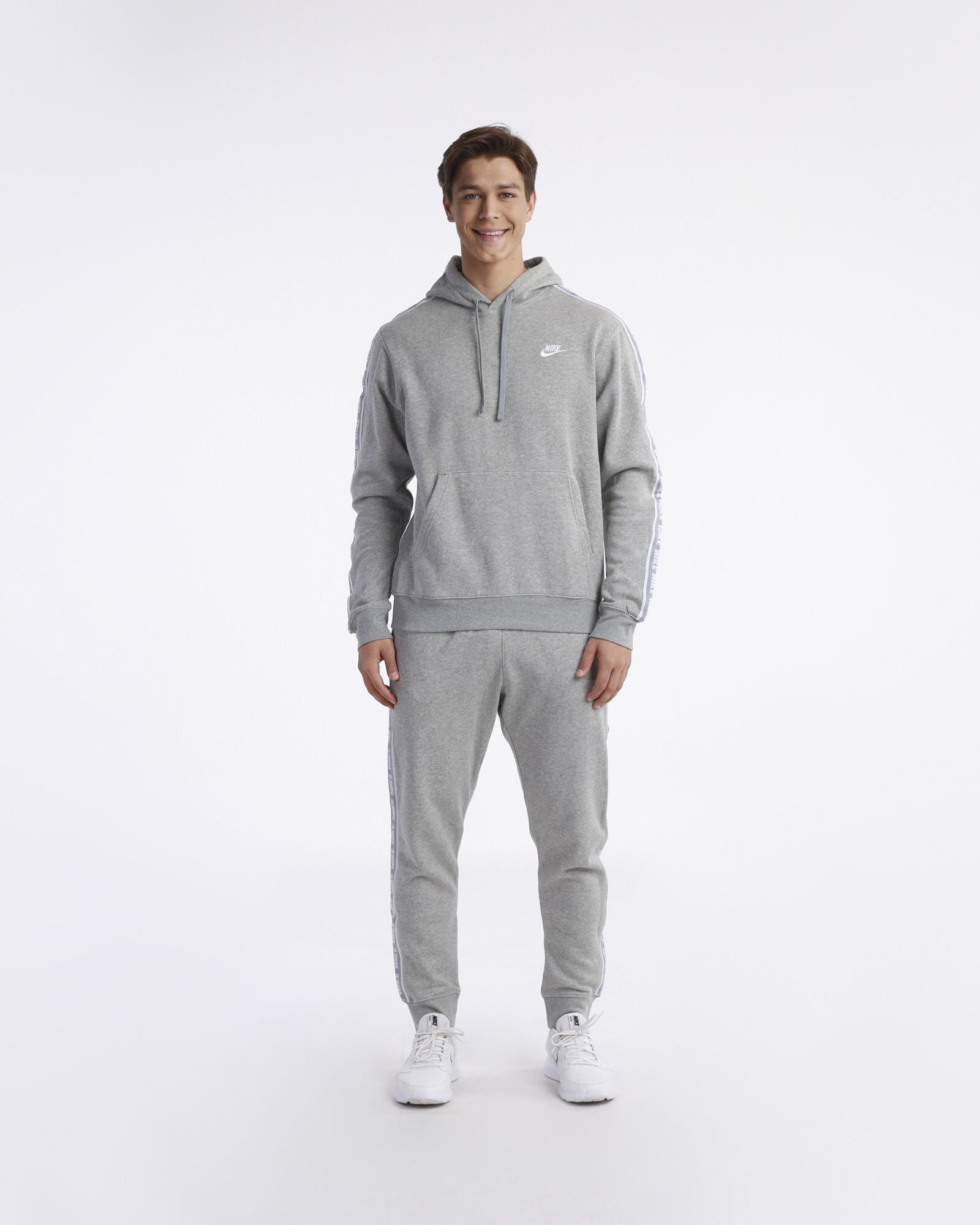 Nike Tuta Intera Completa UOMO Club Fleece HD Grigio