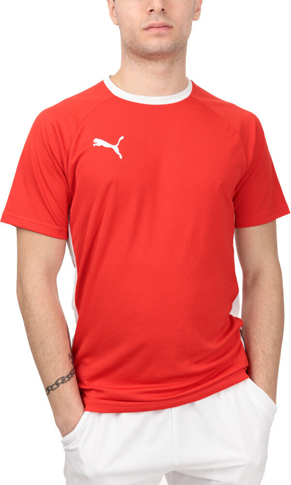 Puma Maglia jersey padel tennis Shirt UOMO Rosso team LIGA