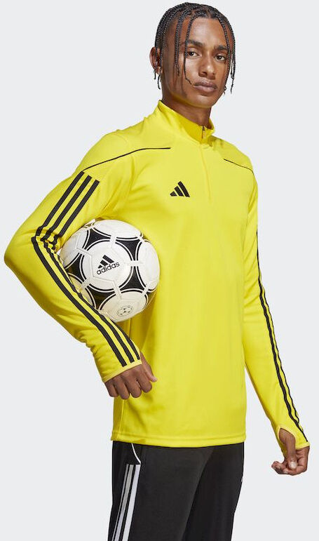 adidas Felpa Allenamento Training Top Tiro 23 UOMO Giallo mezza zip