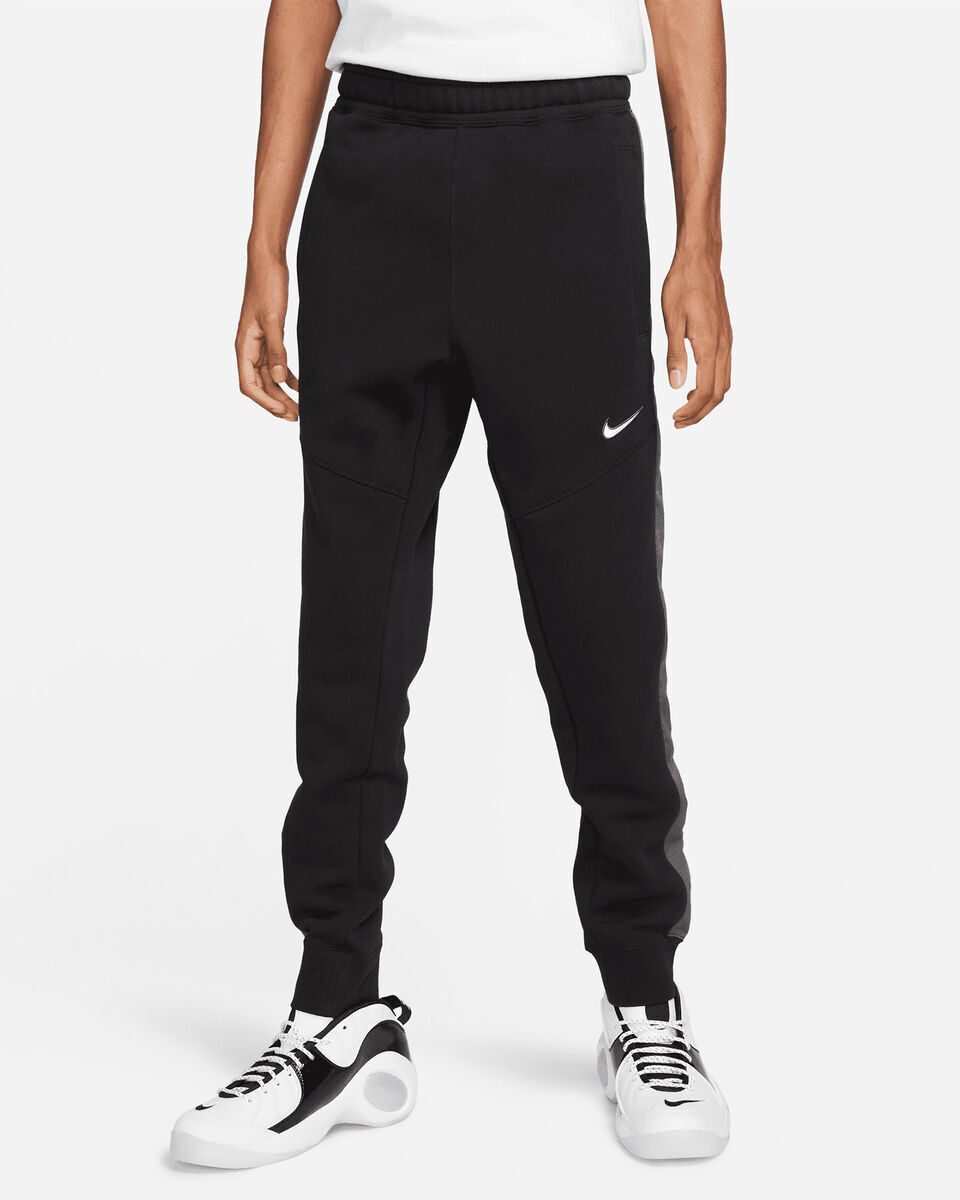 Nike Pantaloni tuta Pants UOMO SPORTWEAR BAND Nero con tasche Cotone