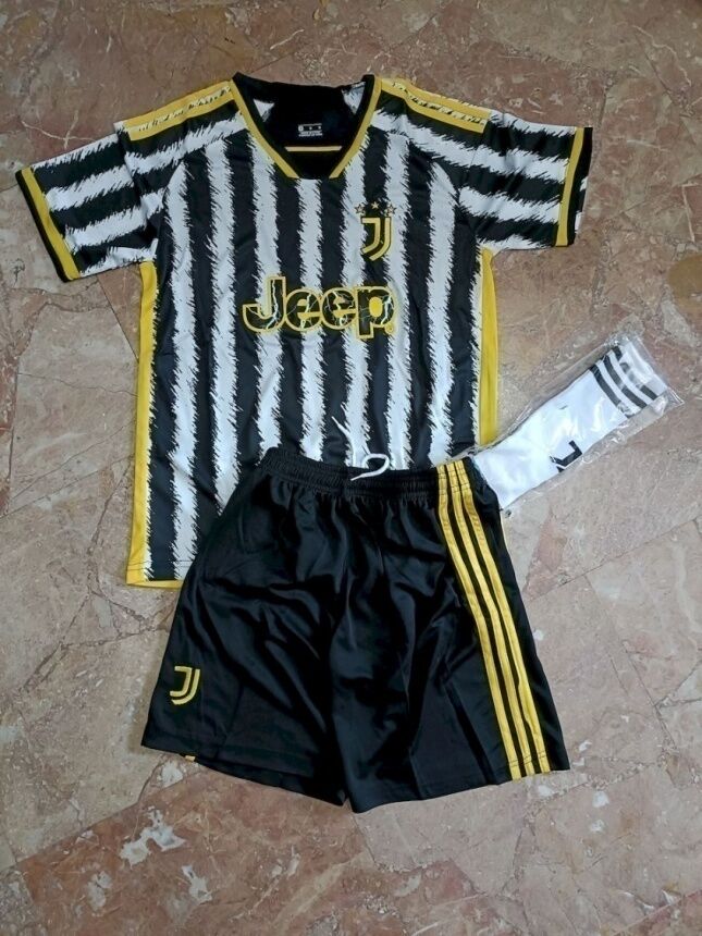 adidas Juventus No Brand Completo kit Calcio Bianco Home 2023 24 Home