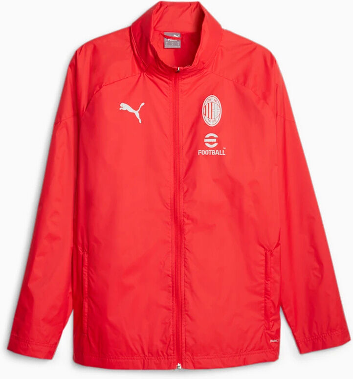 Puma Ac Milan Giacca anti vento pioggia All Weather For All Time UOMO Rosso