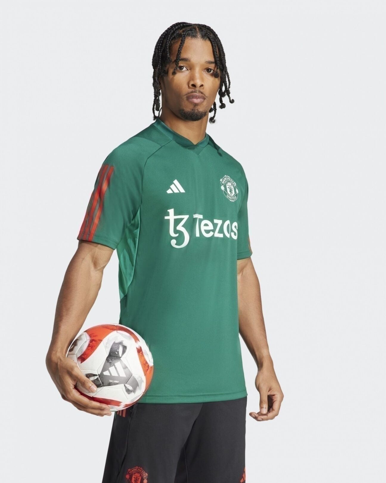 adidas Manchester United Maglia Allenamento Training Tiro Verde 2024