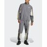 adidas Tuta Intera Completa UOMO ColorBlock Woven Grigio poliestere Microfibra