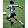 Le coq sportif Argentina Maglia Calcio Mondiali 1986 Maradona 10 Home