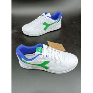 Diadora Scarpe Sneakers Bambino Donna Bianco Verde RAPTOR LOW GS