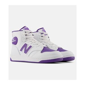 New Balance Scarpe Sneakers Unisex Mid Bianco Viola BB480 Lifestyle