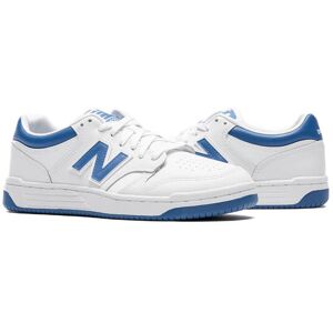 New Balance Scarpe Sneakers Unisex 480 LBL Bianco azzurro Lifestyle Court