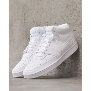 Nike Scarpe Sneakers UOMO Court Vision Mid UOMO Bianco