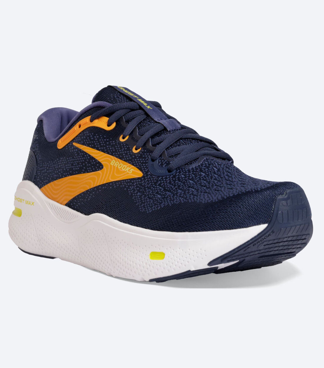 Brooks Scarpe da Corsa Running UOMO Blu Arancio Ghost MAX