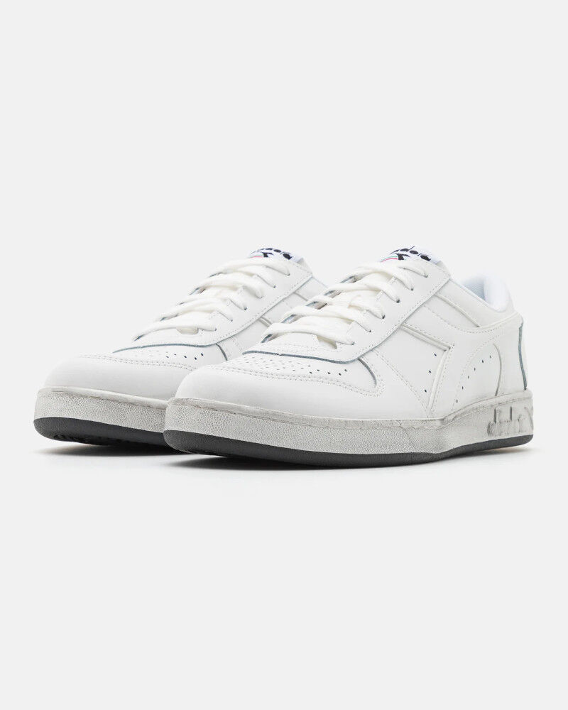 Diadora Scarpe Sneakers UOMO T2 Total White MAGIC BASKET LOW ICONA UOMO .