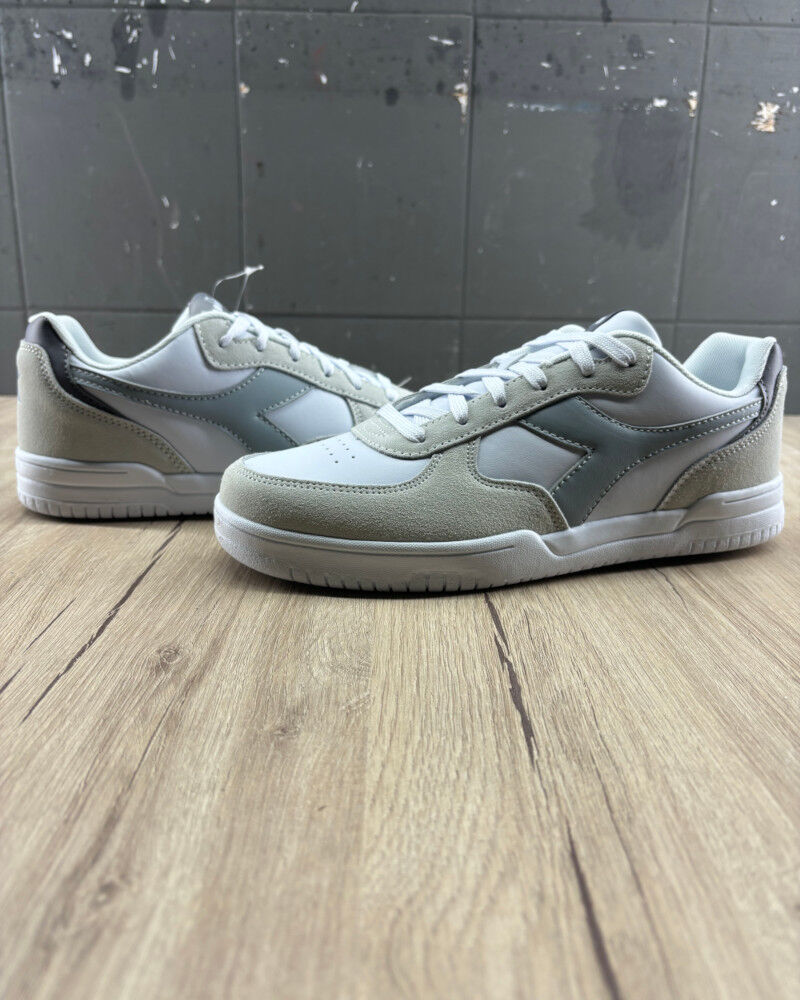 Diadora Scarpe Sneakers UOMO RAPTOR LOW Bianco Grigio Lifestyle