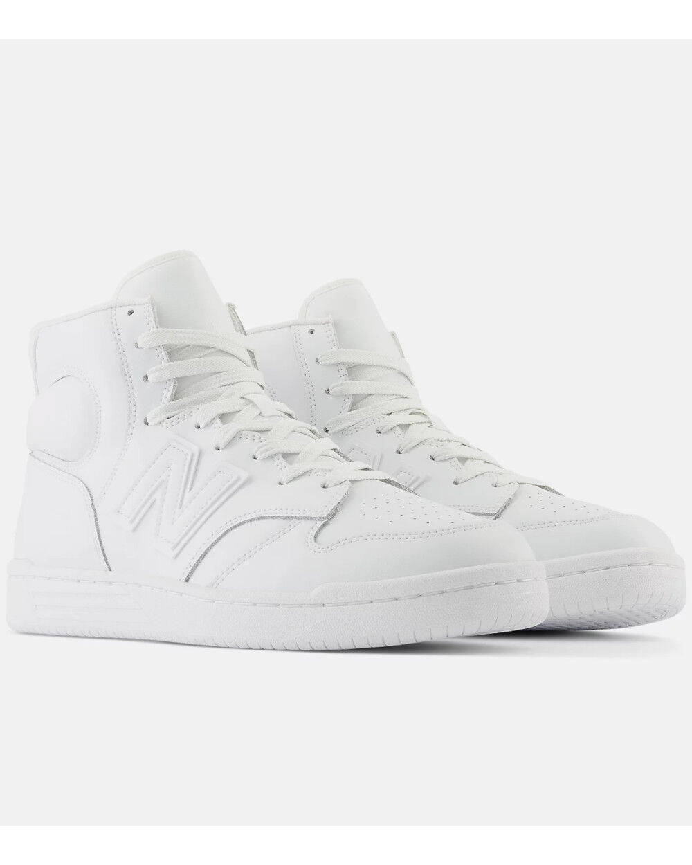 New Balance Scarpe Sneakers Unisex BB480 MID Total White Lifestyle