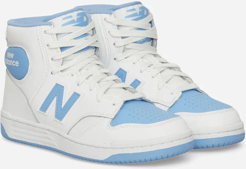 New Balance Scarpe Sneakers UOMO 480 Mid SCC Bianco Azzurro Lifestyle