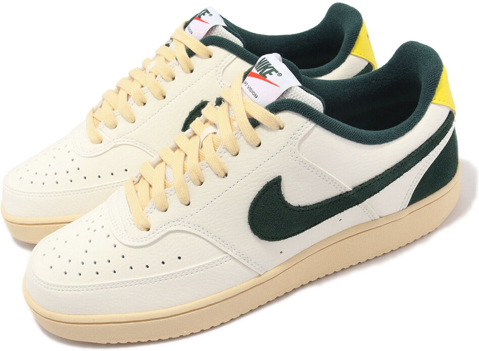 Nike Scarpe Sneakers UOMO Verde Court Vision Low Lifestyle