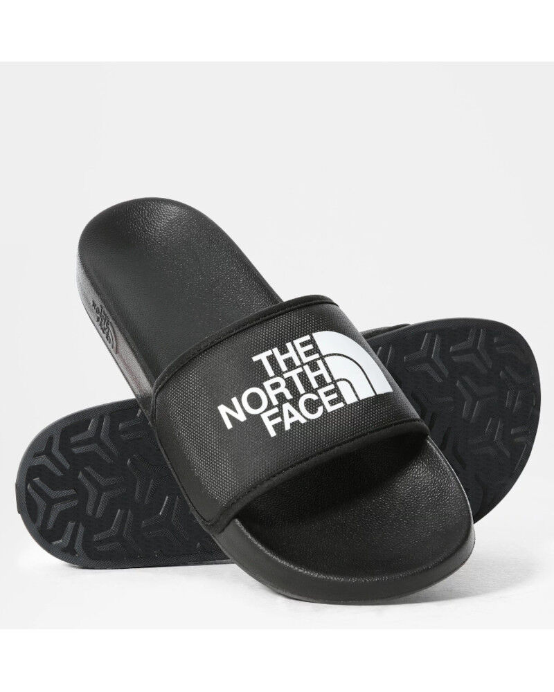 The North Face Ciabatte pantofole UOMO BASECAMP SLIDE III Nero Bianco Tpu