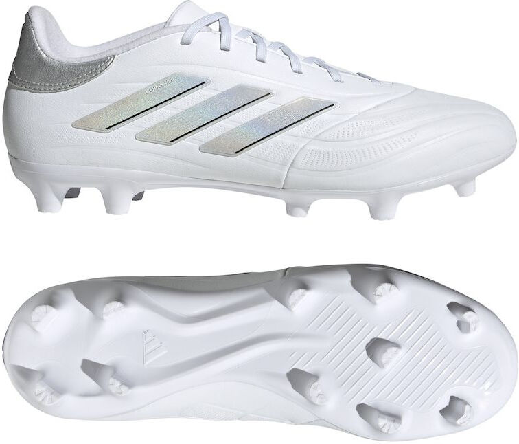 adidas Scarpe Calcio Copa PURE II LEAGUE FG Bianco Vera Pelle