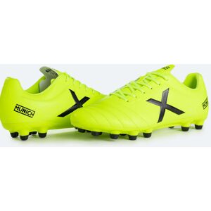 Munich Scarpe Calcio ARENGA 303 Giallo Pelle Firm Ground FG