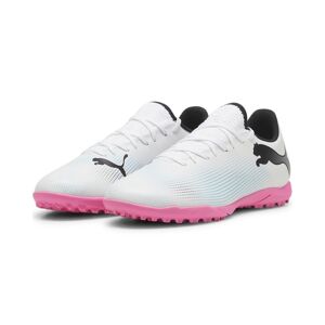 Puma Scarpe Calcio Calcetto Future 7 Play TURF Trainers Bianco