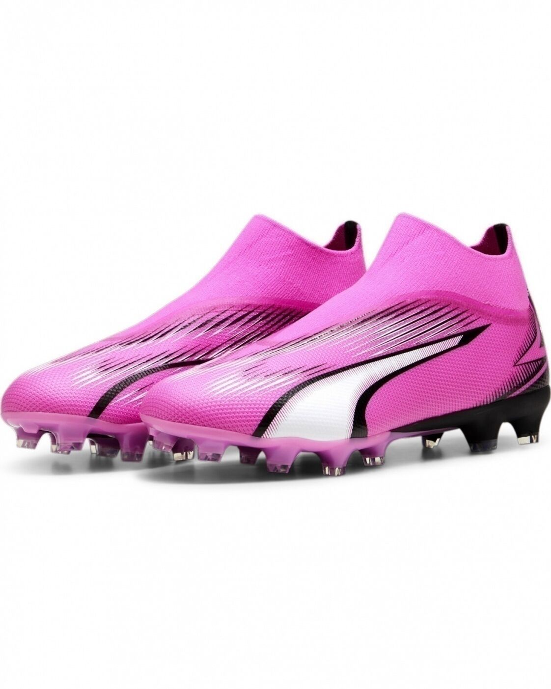 Puma Scarpe Calcio Ultra Match Laceless FG/AG Rosa