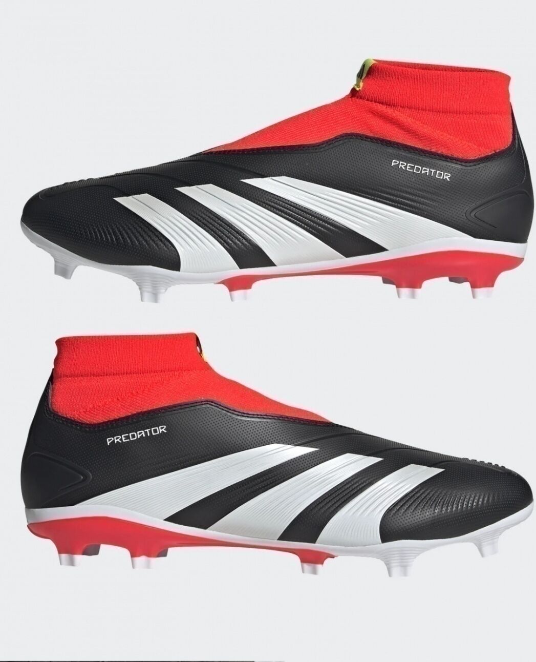 adidas Scarpe Calcio Predator League laceless FG Nero