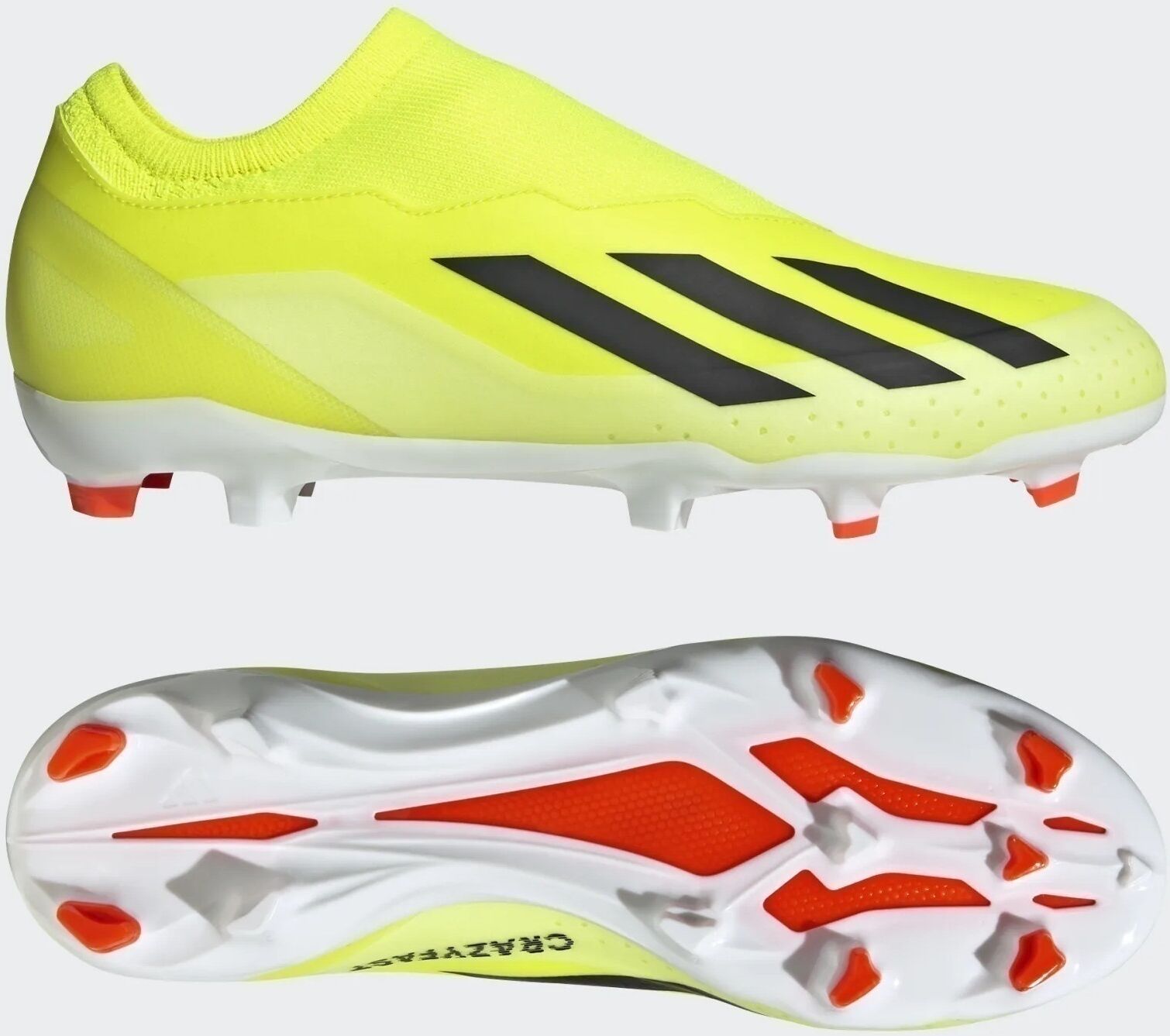 adidas Scarpe Calcio X Giallo CrazyFast League Laceless FG