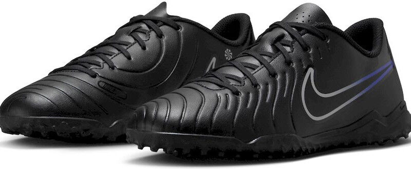 Nike Scarpe Calcio calcetto football Tiempo Legend 10 Club Turf Nero