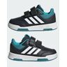 adidas Scarpe Sneakers Bambini TENSAUR Feltro Strappi Nero Verde