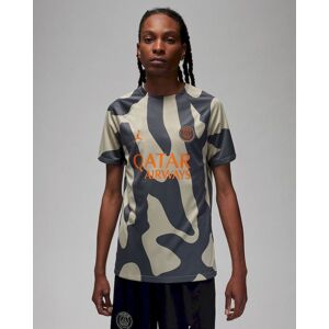 Nike PSG Jordan Maglia Allenamento Training Beige Camo Pre match Stadium Top