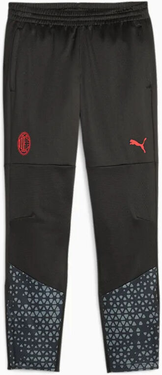 Puma Ac Milan Pantaloni tuta Pants Nero Bambino Ragazzo 2023 24 training