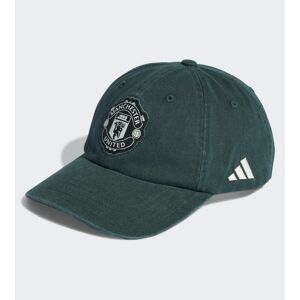 adidas Manchester United Cappello Berretto Unisex Verde Dad baseball 2023 24