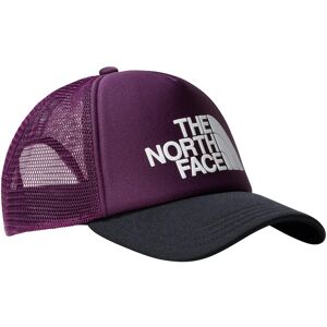 the north face cappello berretto viola logo trucker lifestyle