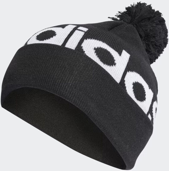 adidas Cappello Berretto Nero Unisex Beanie Woolie POMPON