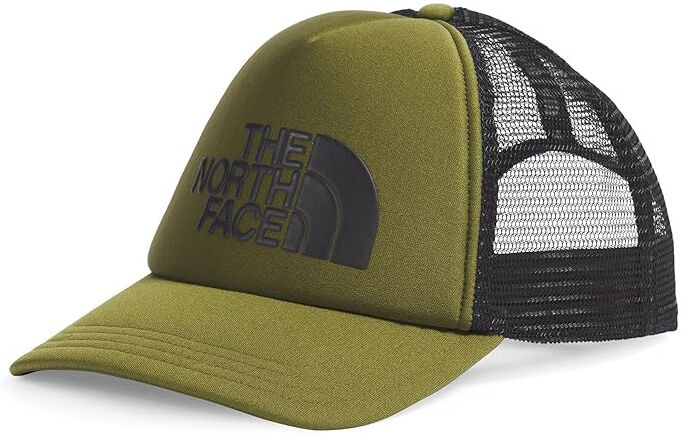 The North Face Cappello Berretto Verde oliva Logo Trucker Regolabile dal back