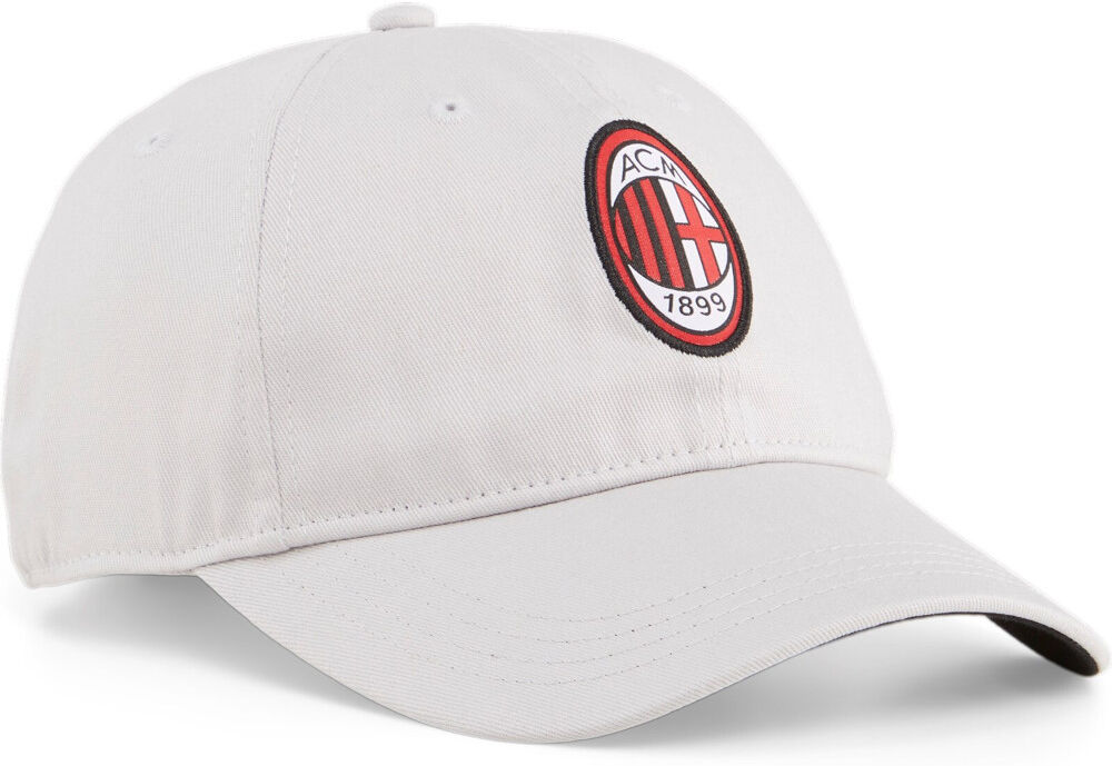 Puma Ac Milan Cappello Berretto Unisex Grigio Team Cap 2023 24 Cotone