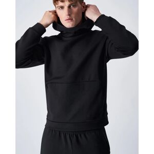 Champion Felpa Cappuccio Hoodie UOMO Legacy Tech American Nero Cotone