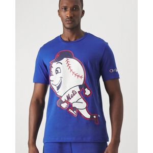 Champion T-shirt maglia maglietta UOMO Blu Major League Baseball Yankees Cotone