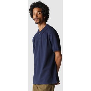 The North Face Polo Maglia UOMO Blu PIQUET M Cotone