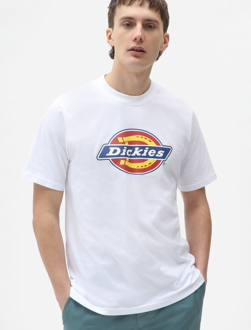 Diadora T-shirt maglia maglietta UOMO Dickies Bianco ICON LOGO Cotone