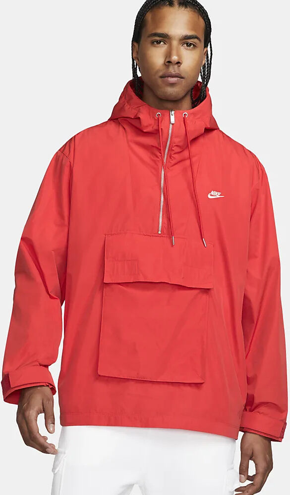 Nike Bomber Piumino Giubbino UOMO . Sportswear Circa Anorak foderato Rosso .