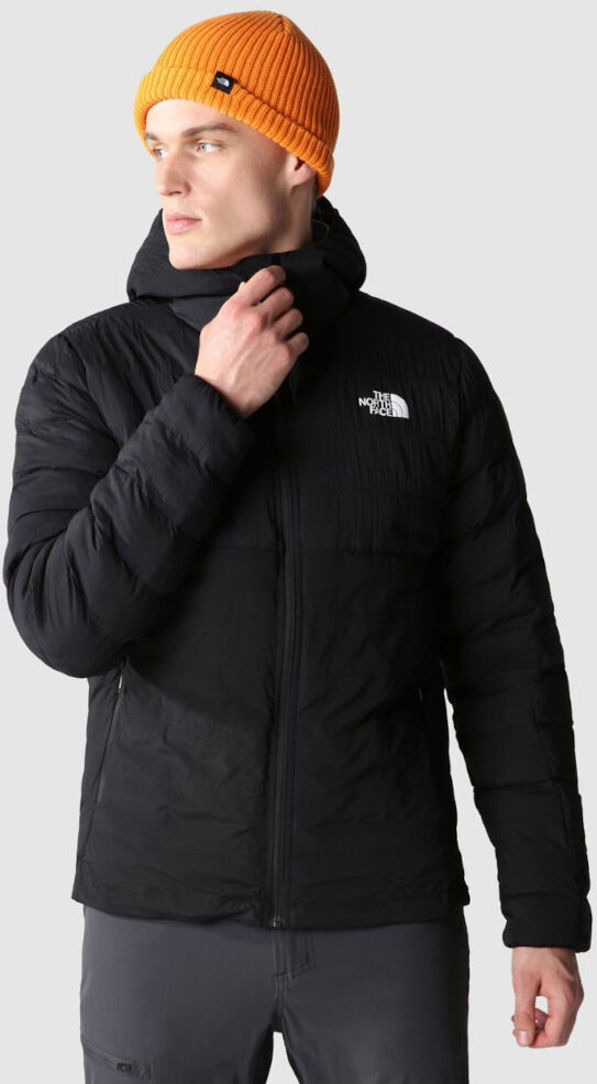 The North Face Bomber Piumino Giubbino UOMO Nero THERMOBALL con TASCHE a ZIP