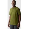 The North Face Polo Maglia UOMO PIQUET M Verde Oliva Cotone