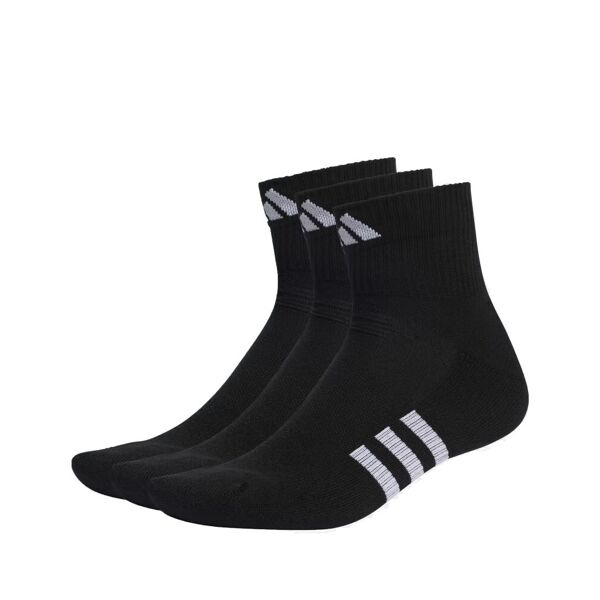 adidas calze calzini socks performance cushioned mid cut 3 paia nero