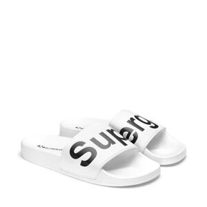 Superga Ciabatte Sandali Mare Piscina Unisex 1908 SLIDES POLYSOFT Bianco