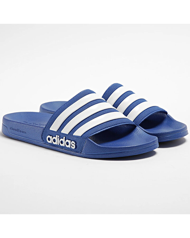 adidas Ciabatte i Gomma Piscina Doccia Flip Flops UOMO adilette shower Azzurro